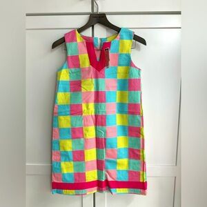 Vineyard Vines Pink and Yellow Sleeveless Sundress size 14